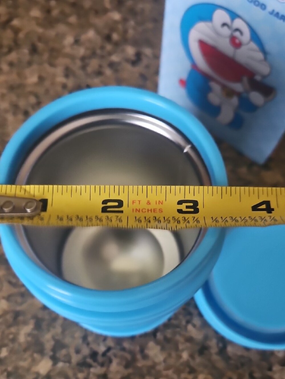 Doraemon Vacuum Food Container - Picture 7 of 11